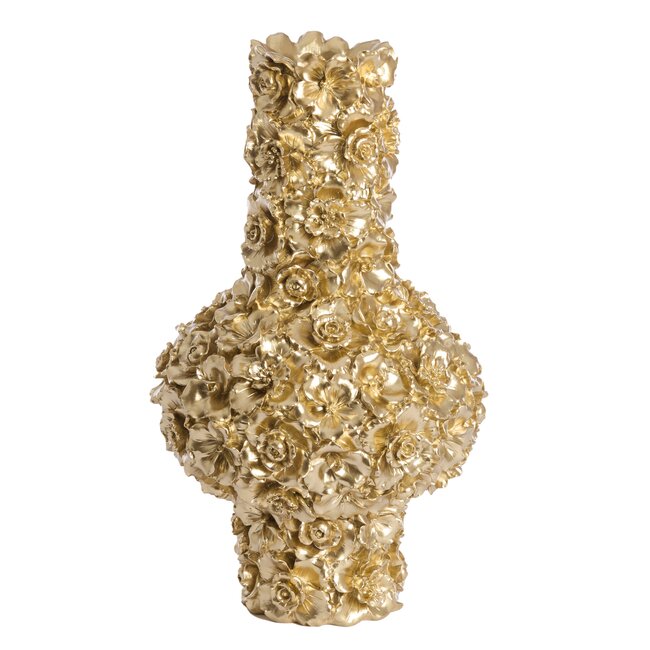 Light en Living Vaas deco Ø27.5x46.5 cm GYULA goud