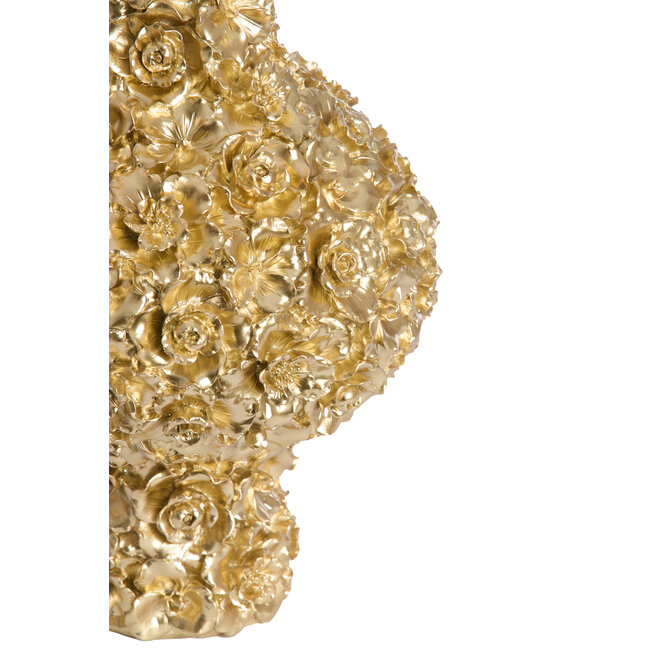 Light en Living Vaas deco Ø31x62 cm GYULA goud