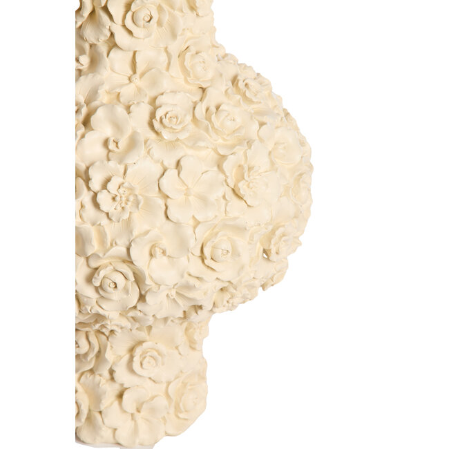 Light en Living Vaas deco Ø31x62 cm GYULA crème