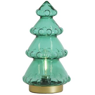 Light en Living Tafellamp LED Ø15x28.5 cm TREE groen-blauw+goud Light en Living Tafellamp LED Ø15x28.5 cm TREE groen-blauw+goud