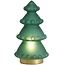 Light en Living Tafellamp LED Ø15x28.5 cm TREE mat groen-blauw+goud