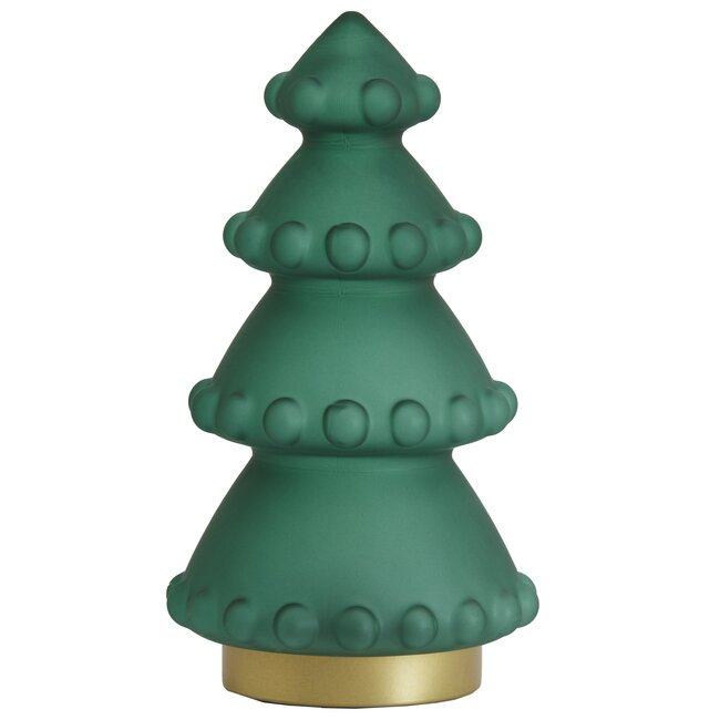 Light en Living Tafellamp LED Ø15x28.5 cm TREE mat groen-blauw+goud