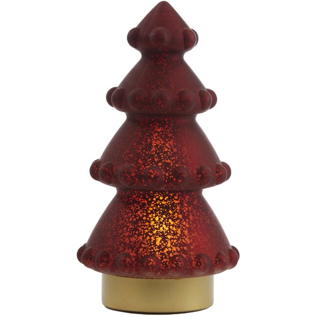 Light en Living Tafellamp LED Ø15x28.5 cm TREE metallic mat rood+goud