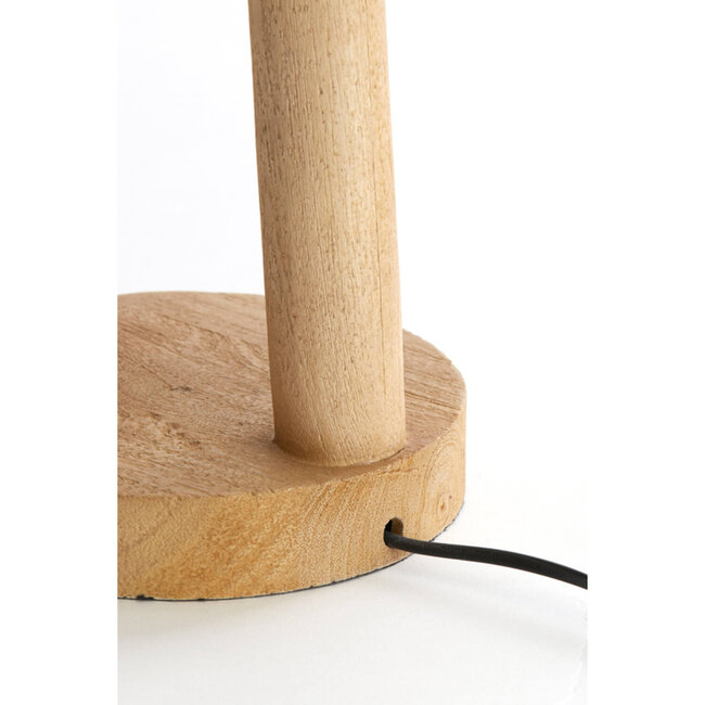 Light en Living Lampvoet Ø20x55 cm XITTA hout mat naturel