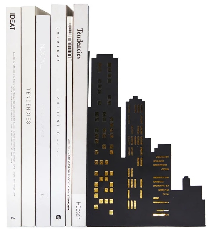 Balvi - Sherlock zwarte boekensteun van metaal. Origineel ontwerp Balvi - Sherlock zwarte boekensteun van metaal. Origineel ontwerp
