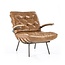 Eleonora Fauteuil Bastiaan - cognac java leder