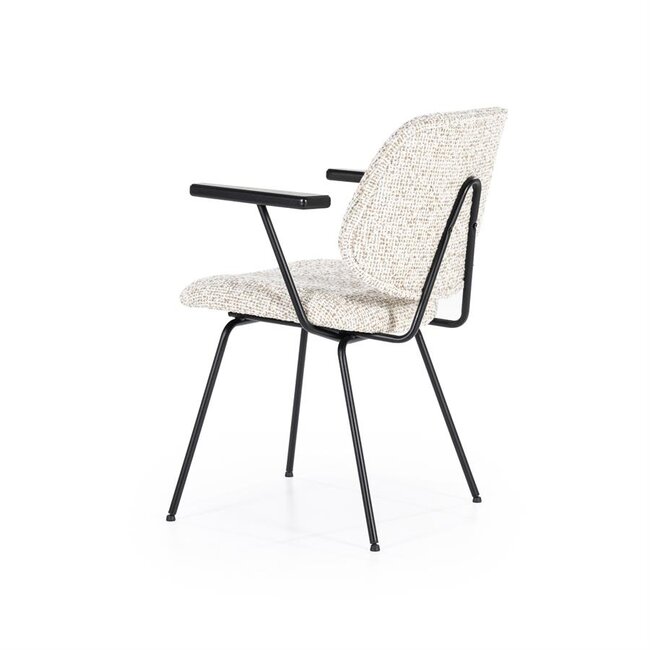 Eleonora Stoel Jon met arml - beige Maywood