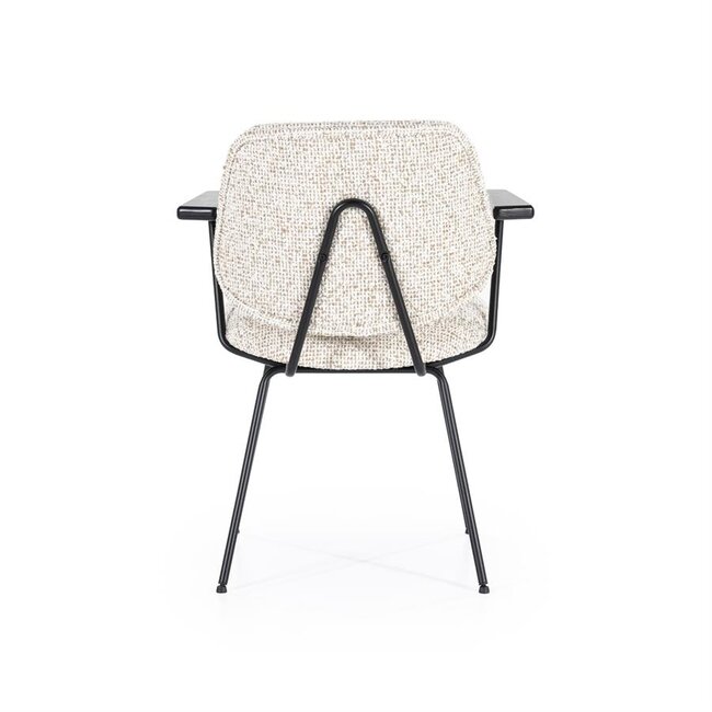 Eleonora Stoel Jon met arml - beige Maywood