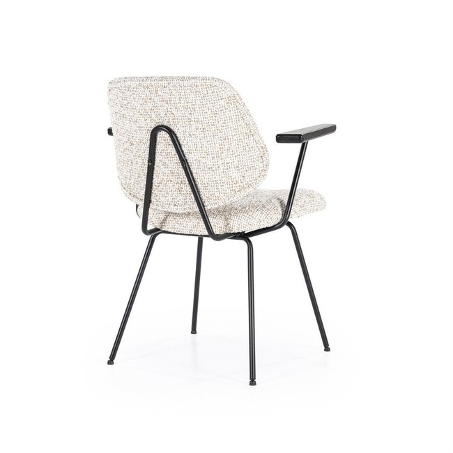 Eleonora Stoel Jon met arml - beige Maywood