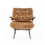 Eleonora Fauteuil Bastiaan - cognac java leder