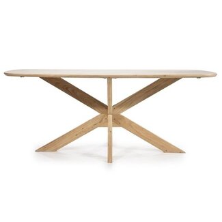 Eleonora Eettafel Nikki 200x100 - naturel