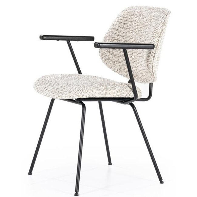 Eleonora Stoel Jon met arml - beige Maywood