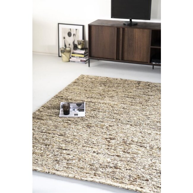 By Boo Vloerkleed Takara 190x290 cm - mosterd