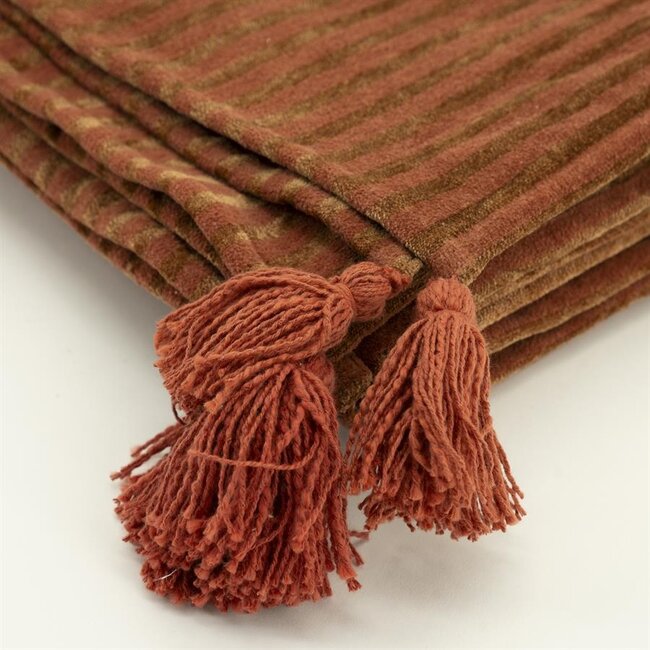 By Boo Plaid Sirun - terracotta