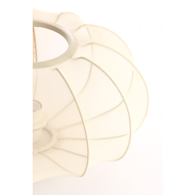 Light en Living Plafonnière Ø40x21 cm PLUMALIA zand