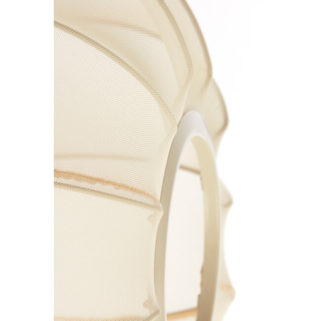 Light en Living Plafonnière Ø40x21 cm PLUMALIA zand