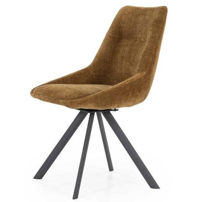 By Boo Eettafelstoel Bliss - mosterd