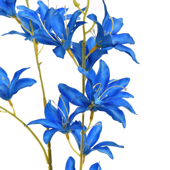 Pure Kunsttak Lily 110 cm blauw