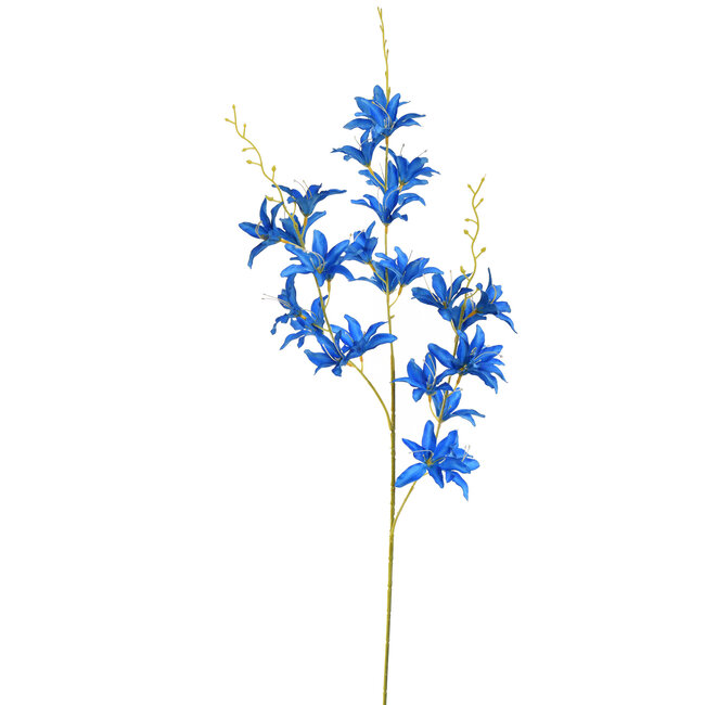 Pure Kunsttak Lily 110 cm blauw