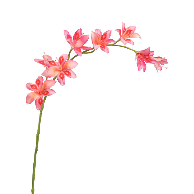 Pure Kunsttak zwaardlelie roze 95 cm