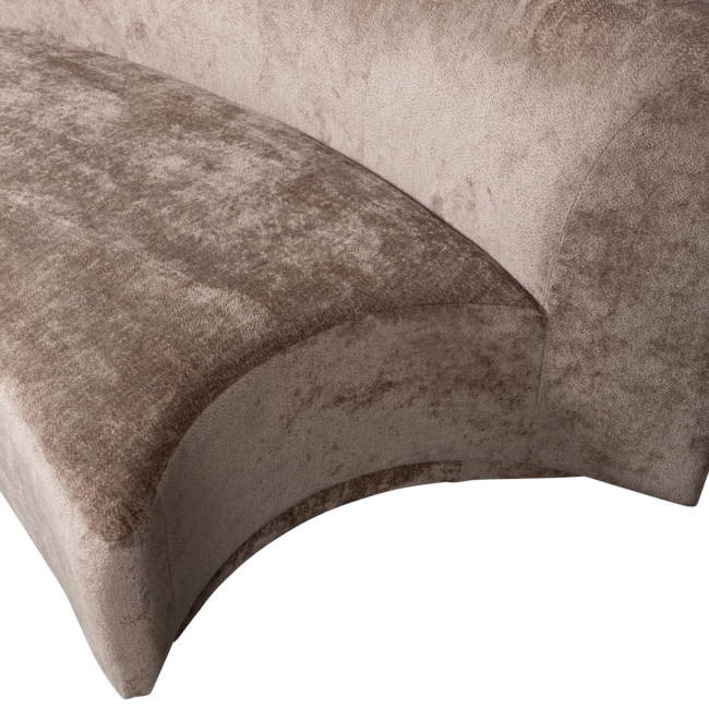 Woood Popular 2-zits bankje taupe