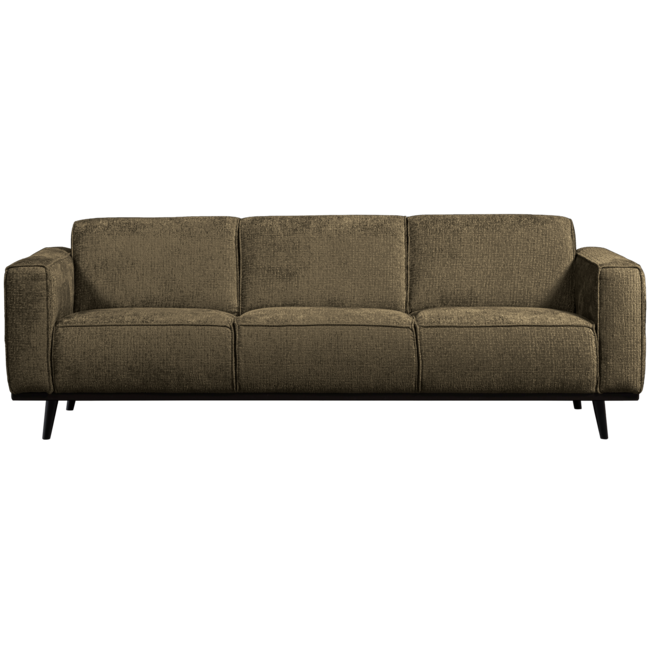 Woood Statement 3-zits bank 230 cm structure velvet bonsai