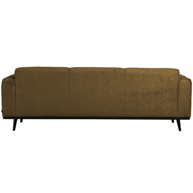 Woood Statement 3-zits bank 230 cm structure velvet brass