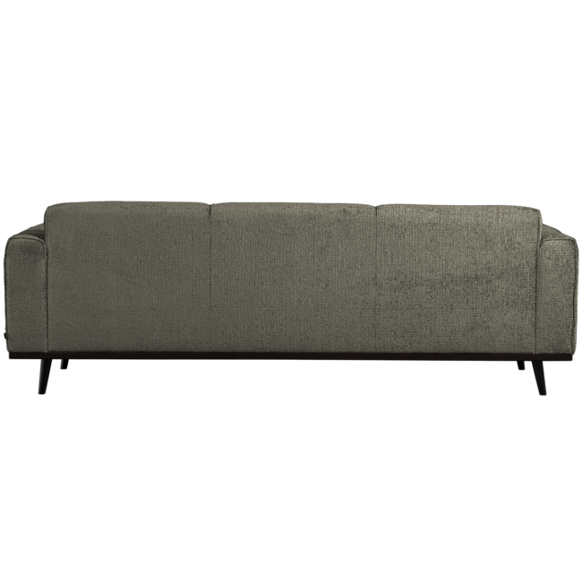 Woood Statement 3-zits bank 230 cm structure velvet frost