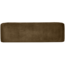 Woood Sloping 3-zits bank structure velvet brass