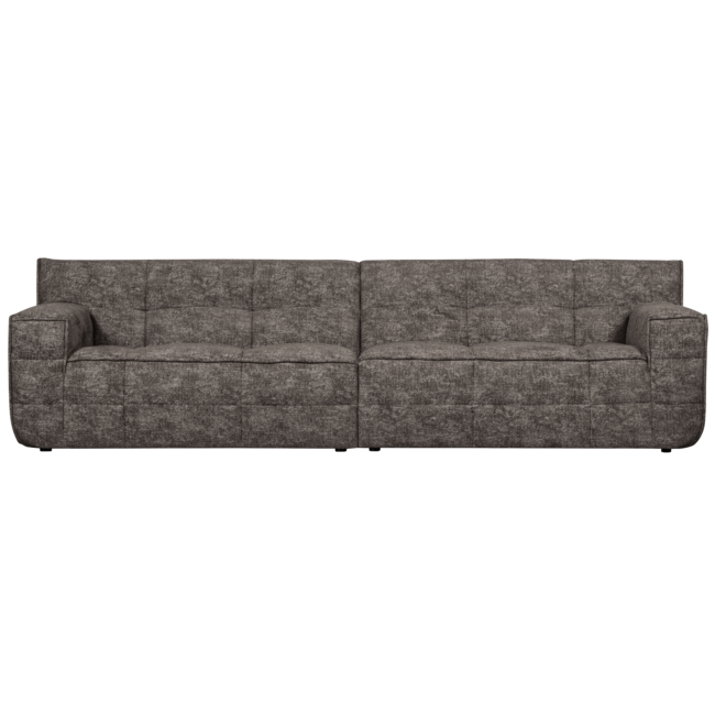 Woood Timor 4-zits bank grafiet melange