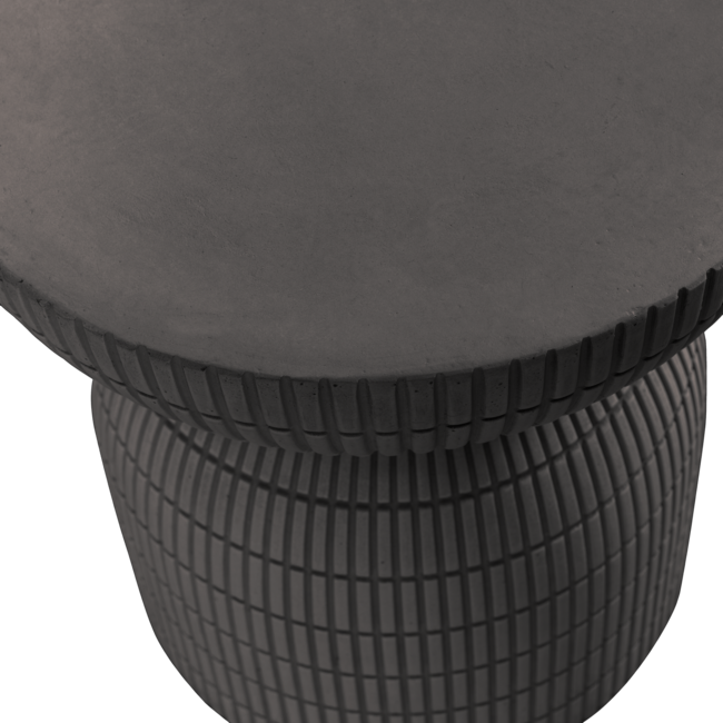 Woood Samson bijzettafel fiber clay coffee 44xø37cm