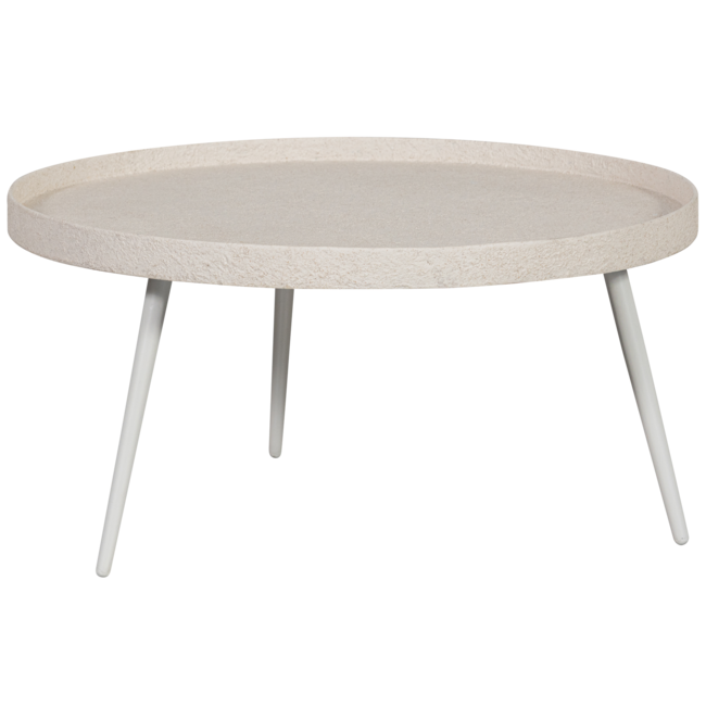 Woood Bounds bijzettafel xl hout/metaal naturel 40xø76