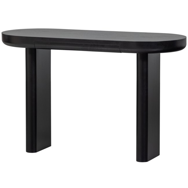 Woood Mael bureau/sidetable fineer zwart