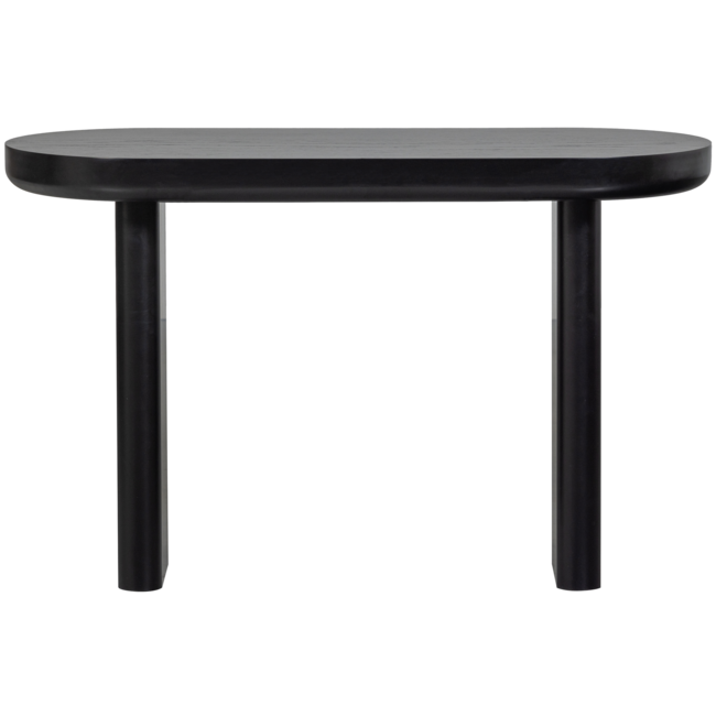 Woood Mael bureau/sidetable fineer zwart