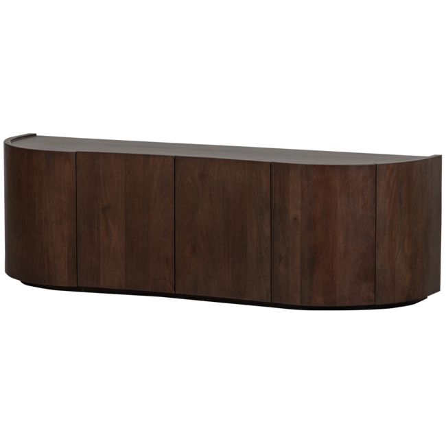 Woood Sense dressoir 4-deurs mango walnoot