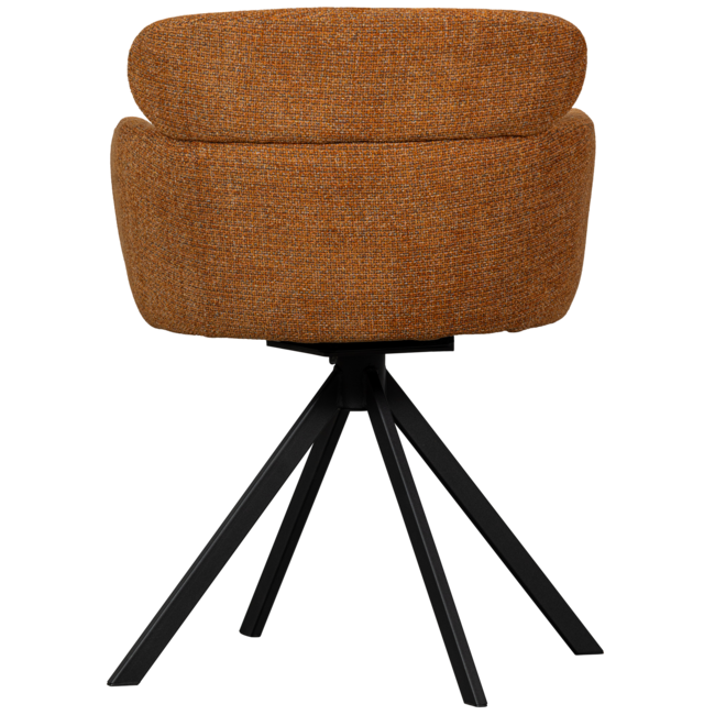 Woood Fenne draaibare eetkamerstoel ginger