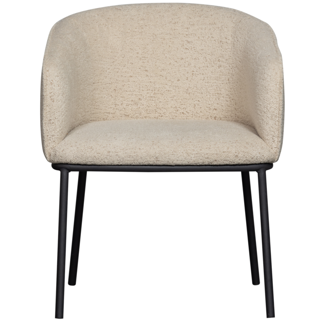 Woood Leon eetkamerstoel naturel melange