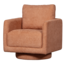 Woood Oscar draaifauteuil salmon