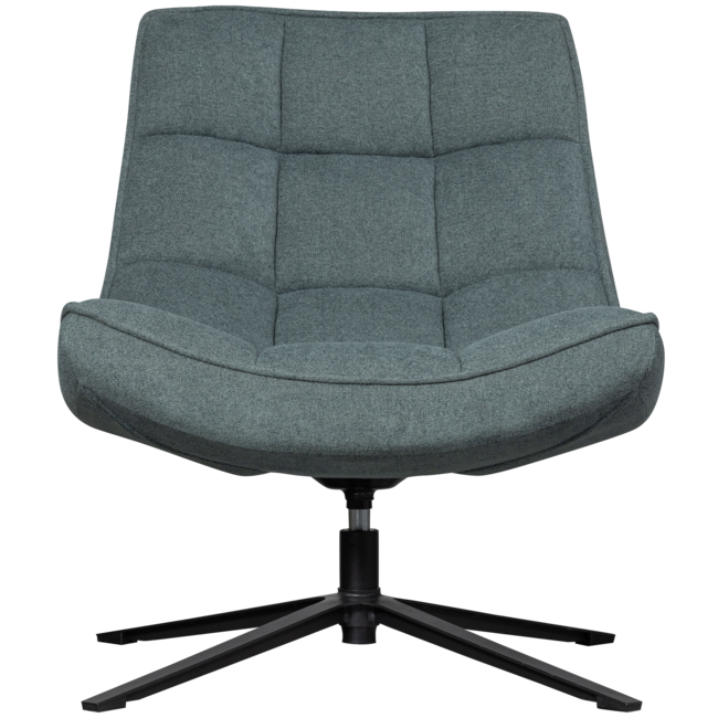 Woood Maudi draaifauteuil blue stone