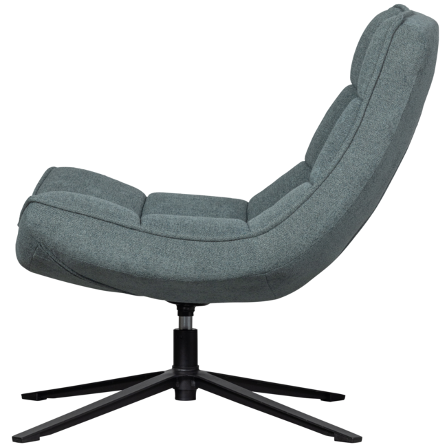 Woood Maudi draaifauteuil blue stone