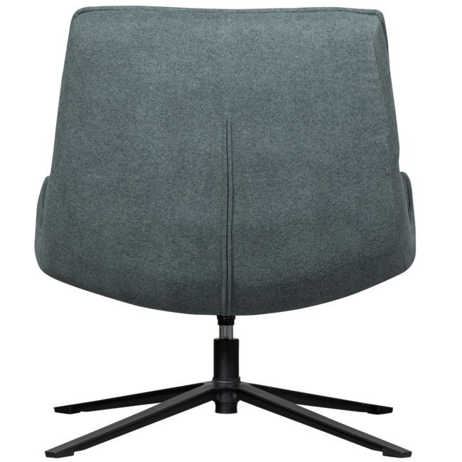 Woood Maudi draaifauteuil blue stone
