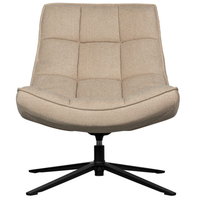 Woood Maudi draaifauteuil naturel