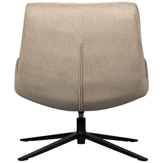 Woood Maudi draaifauteuil naturel