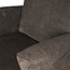 Woood Muse fauteuil grof geweven stof grijs/bruin
