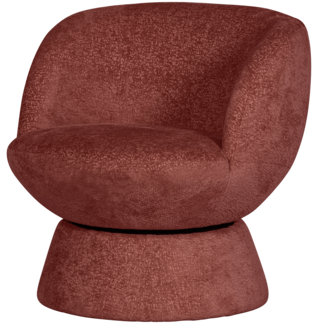 BePureHome Shuffle draaifauteuil ruby