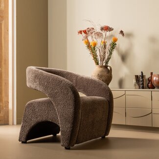 BePureHome Radiate fauteuil textured espresso