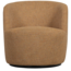 Woood Serra draaifauteuil melange stof curry