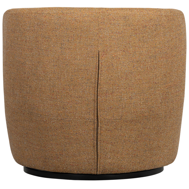 Woood Serra draaifauteuil melange stof curry