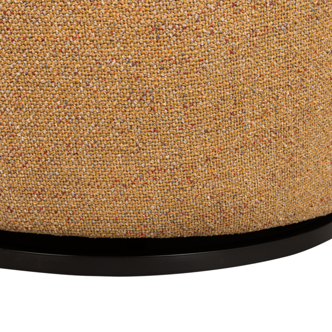 Woood Serra draaifauteuil melange stof curry