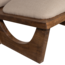 Woood Opulent fauteuil bouclé/hout naturel